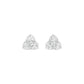 Cloud Luxe Diamond Stud Earrings 18 KT / White Gold