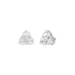 Cloud Luxe Diamond Stud Earrings 18 KT / White Gold