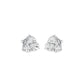 Cloud Luxe Diamond Stud Earrings 18 KT / White Gold