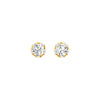 GoldBloom Diamond Stud Earrings 18 KT / Yellow Gold