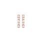 Lumi Stack Diamond Bali Earrings 18 KT / Rose Gold
