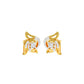 Glow Dance Diamond Stud Earrings 18 KT / Yellow Gold