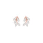 Whisper Vine Diamond Stud Earrings 18 KT / Rose Gold