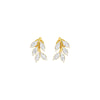 Whisper Vine Diamond Stud Earrings 18 KT / Yellow Gold