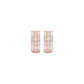 Orbit Roll Diamond Stud Earrings 18 KT / Rose Gold