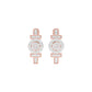 Stellar Circa Diamond Bali Earrings 18 KT / Rose Gold