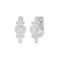 Stellar Circa Diamond Bali Earrings 18 KT / White Gold
