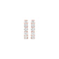 Boxed Light Diamond Bali Earrings 18 KT / Rose Gold