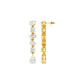 Raining Diamond Drop Earrings 18 KT / Yellow Gold