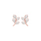 Sprout Studs Diamond Stud Earrings 18 KT / Rose Gold
