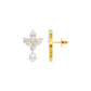 Triform Spark Diamond Drop Earrings 18 KT / Yellow Gold