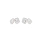 Dazzle Tabs Diamond Stud Earrings 18 KT / Rose Gold