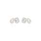 Dazzle Tabs Diamond Stud Earrings 18 KT / Yellow Gold