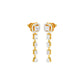 Dewfall Diamond Drop Earrings 18 KT / Yellow Gold