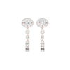 Shape Symphony Diamond Drop Earrings 18 KT / Rose Gold