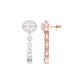 Shape Symphony Diamond Drop Earrings
