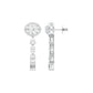 Shape Symphony Diamond Drop Earrings
