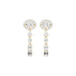 Shape Symphony Diamond Drop Earrings 18 KT / Yellow Gold