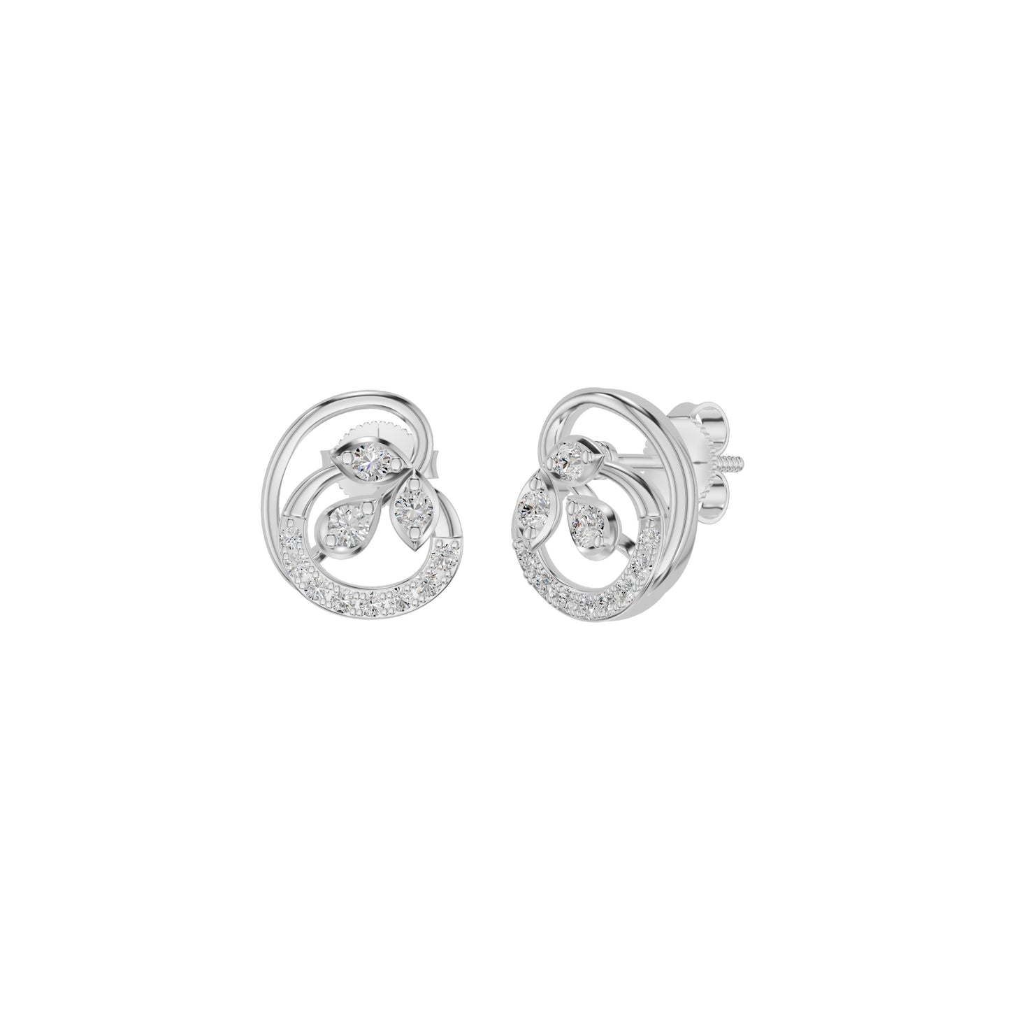 DER001200 18 KT / White Gold