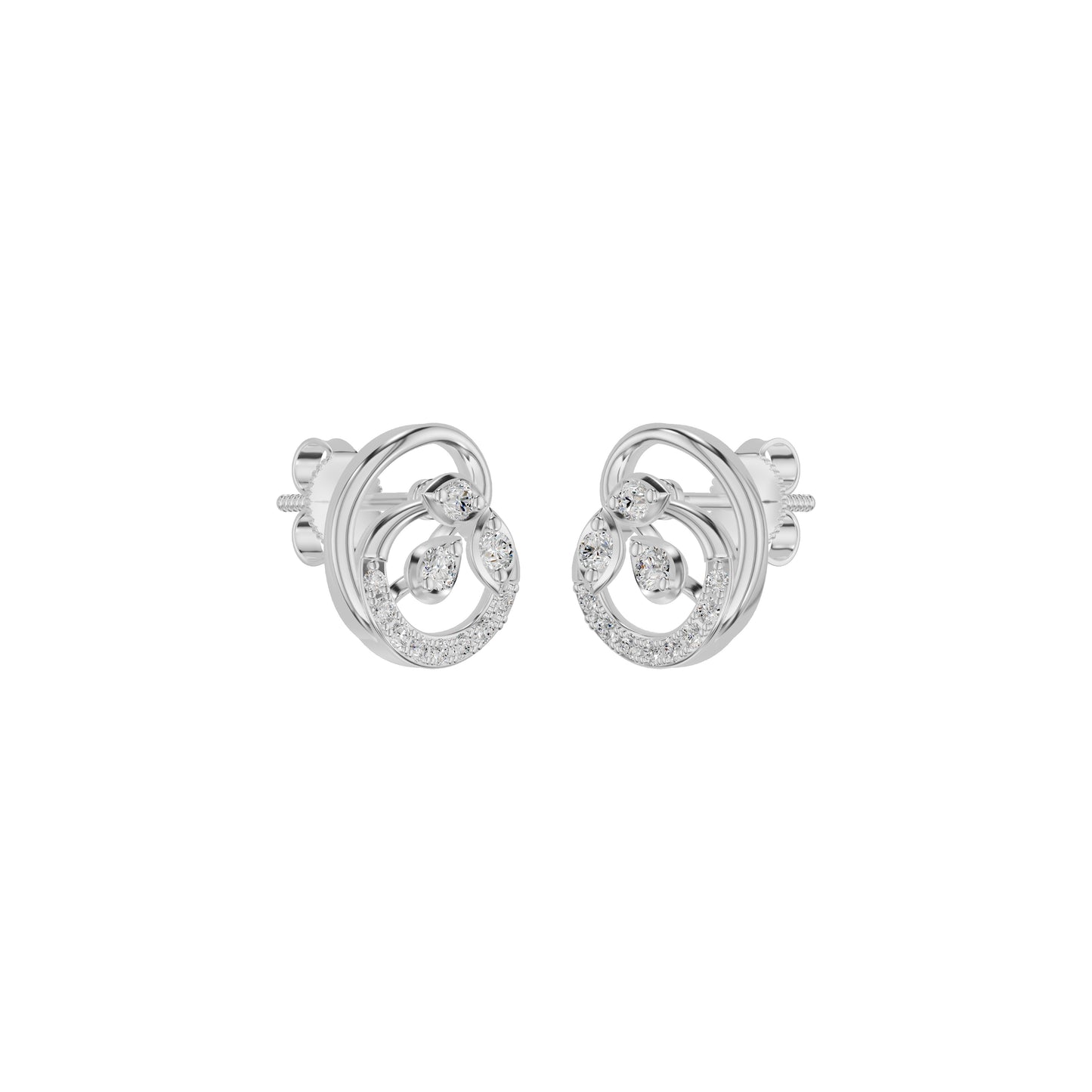 DER001200 18 KT / White Gold