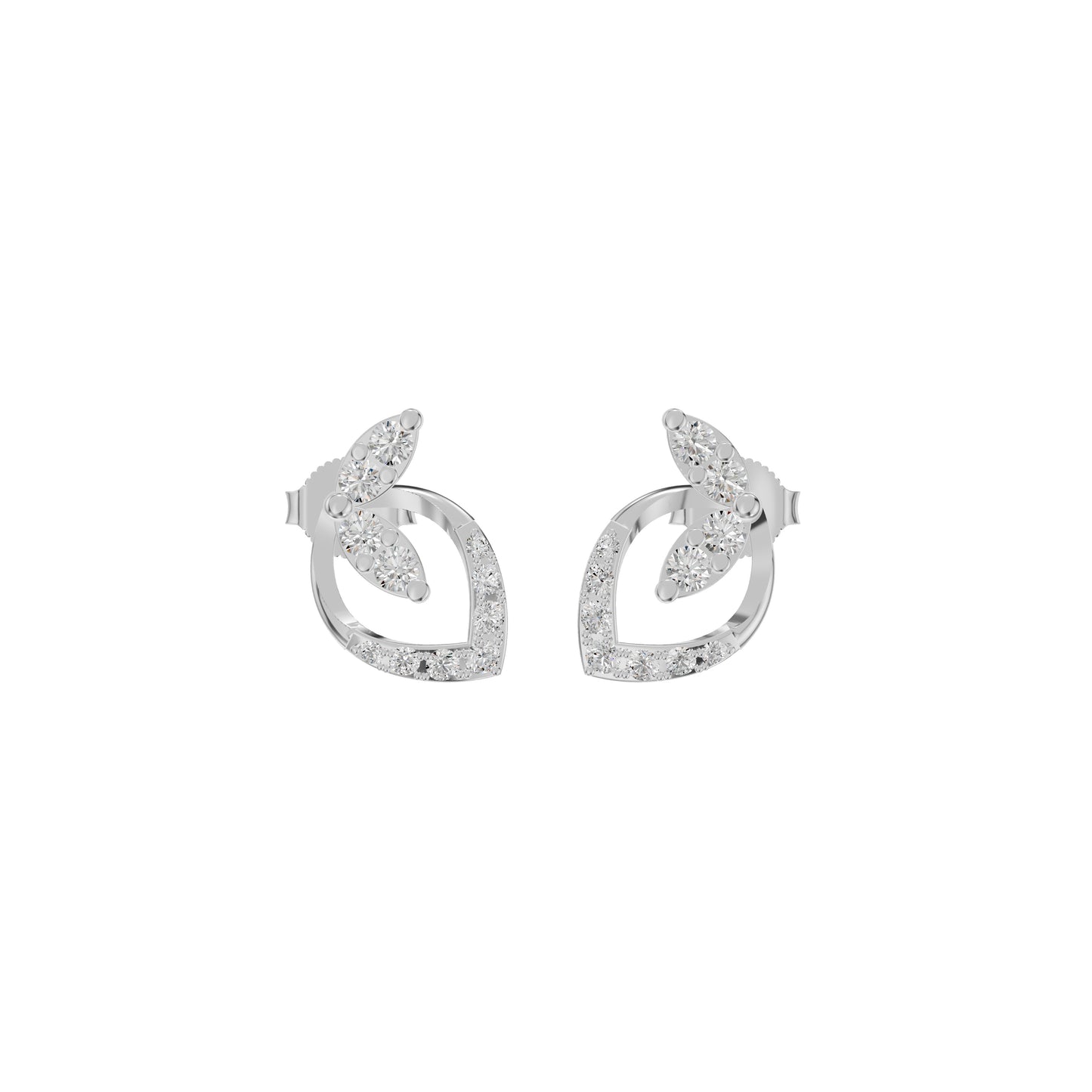 DER001201 18 KT / White Gold