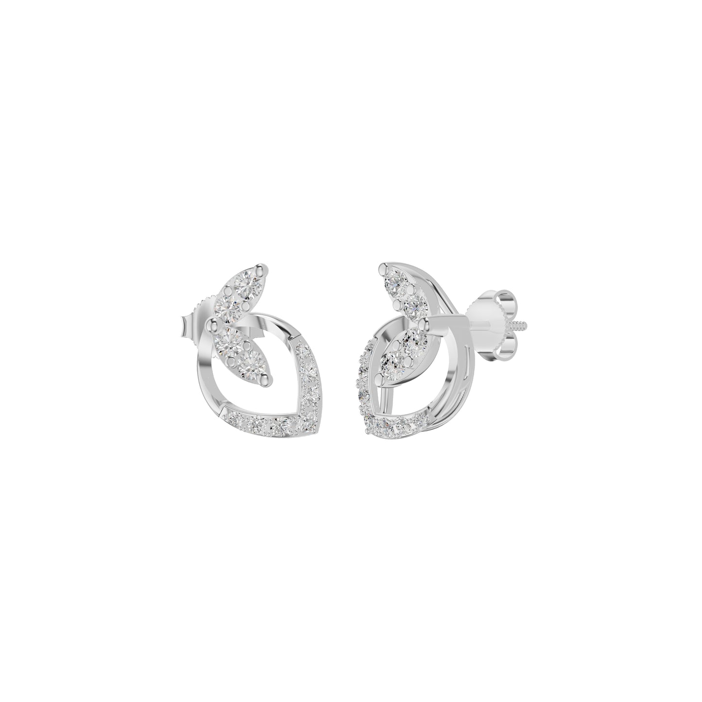 DER001201 18 KT / White Gold