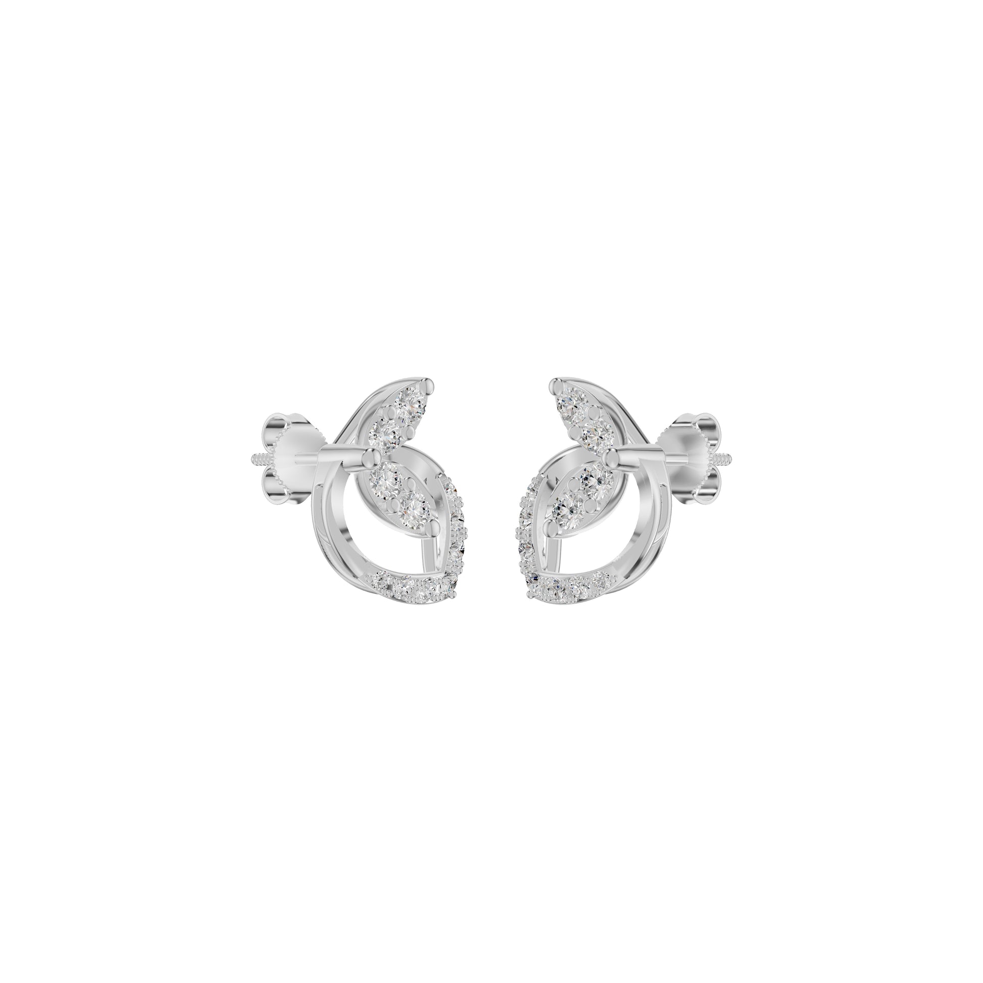 DER001201 18 KT / White Gold