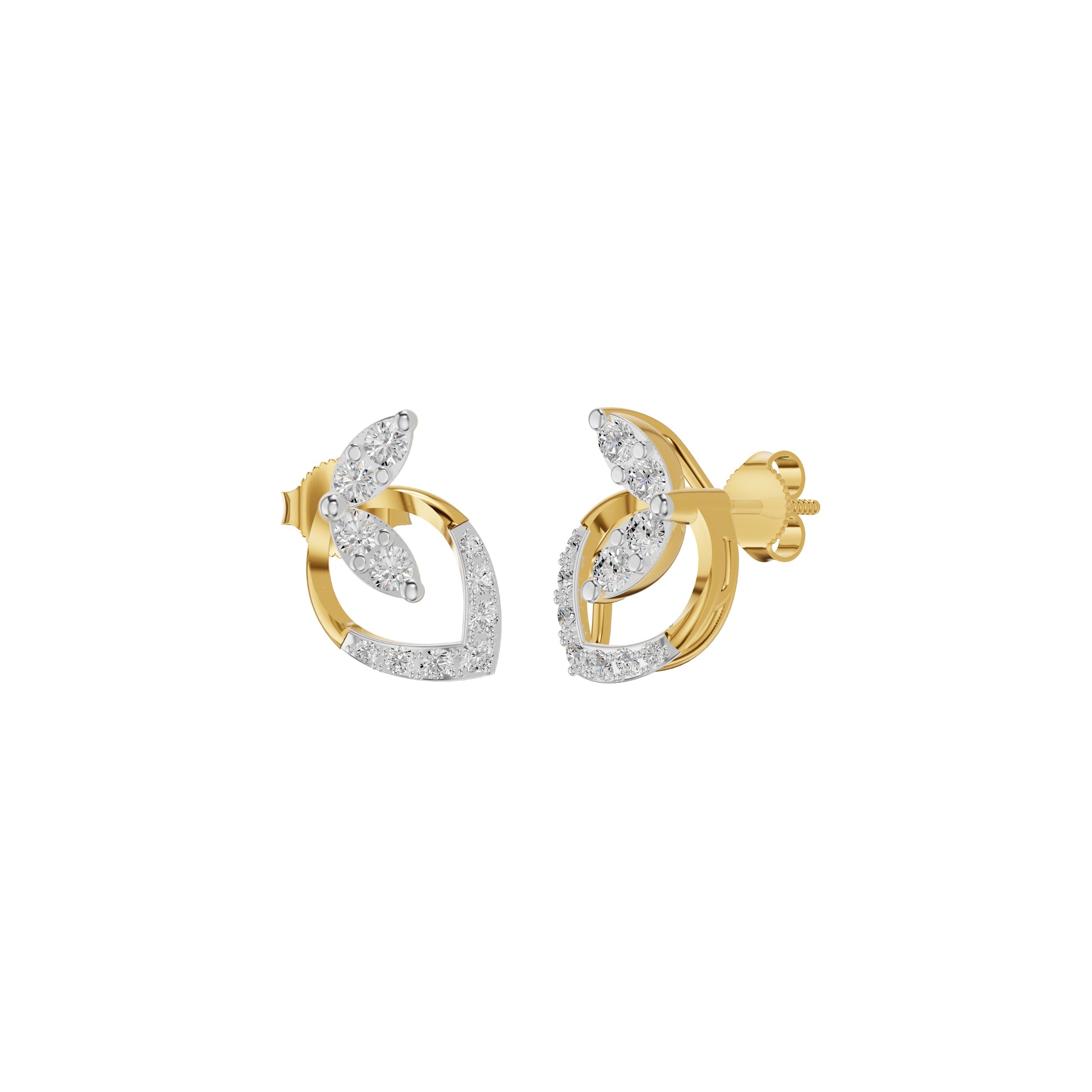 DER001201 18 KT / Yellow Gold