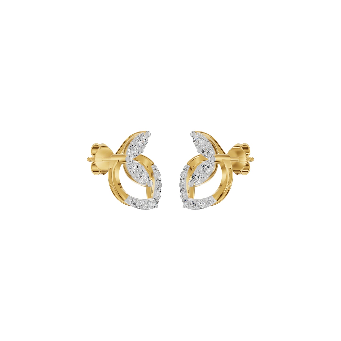DER001201 18 KT / Yellow Gold