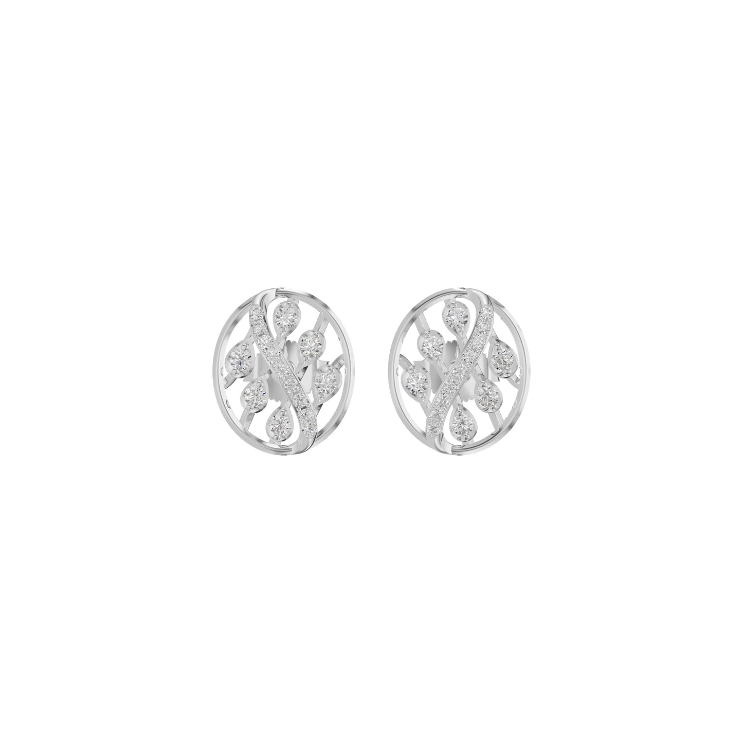 DER001202 18 KT / White Gold