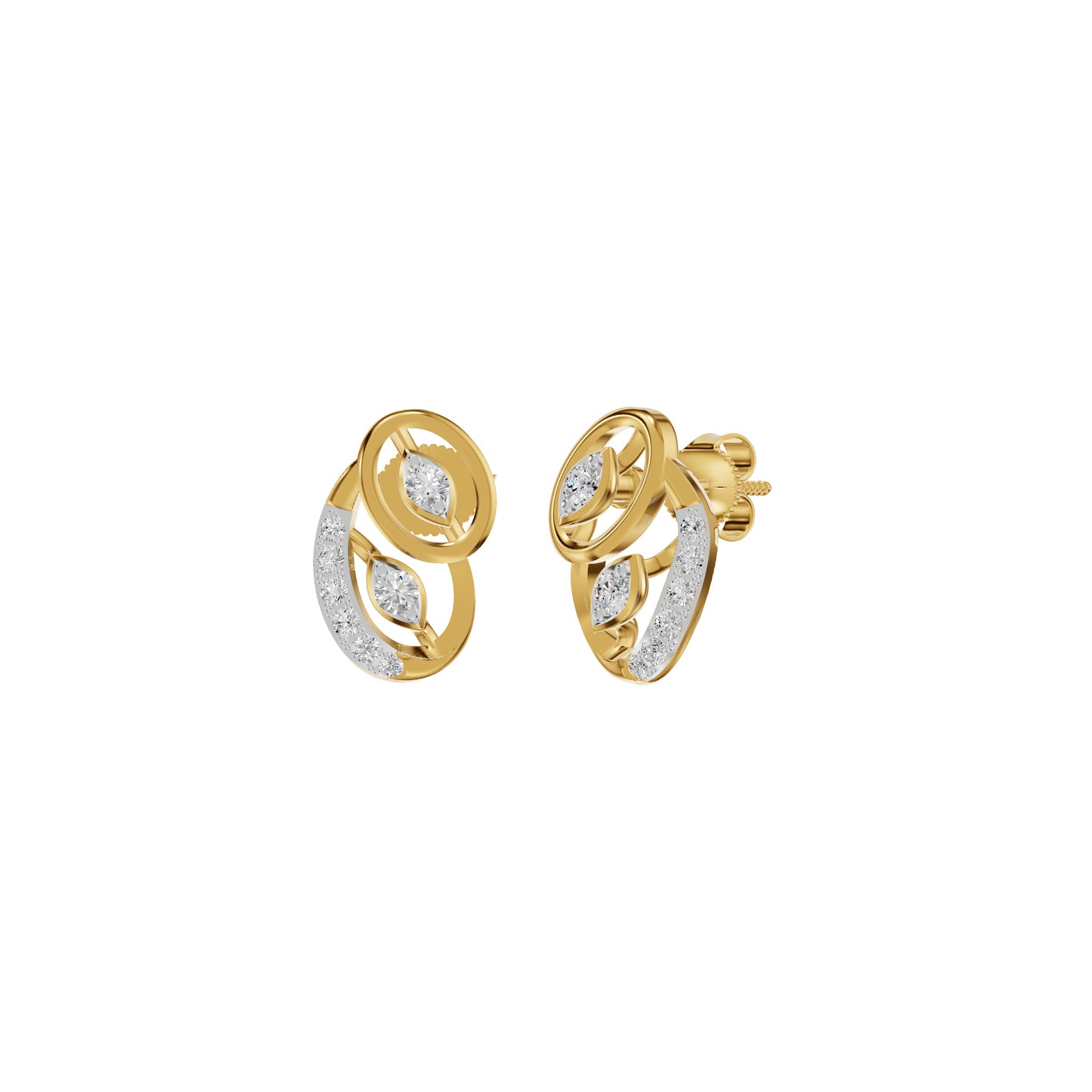 DER001203 18 KT / Yellow Gold