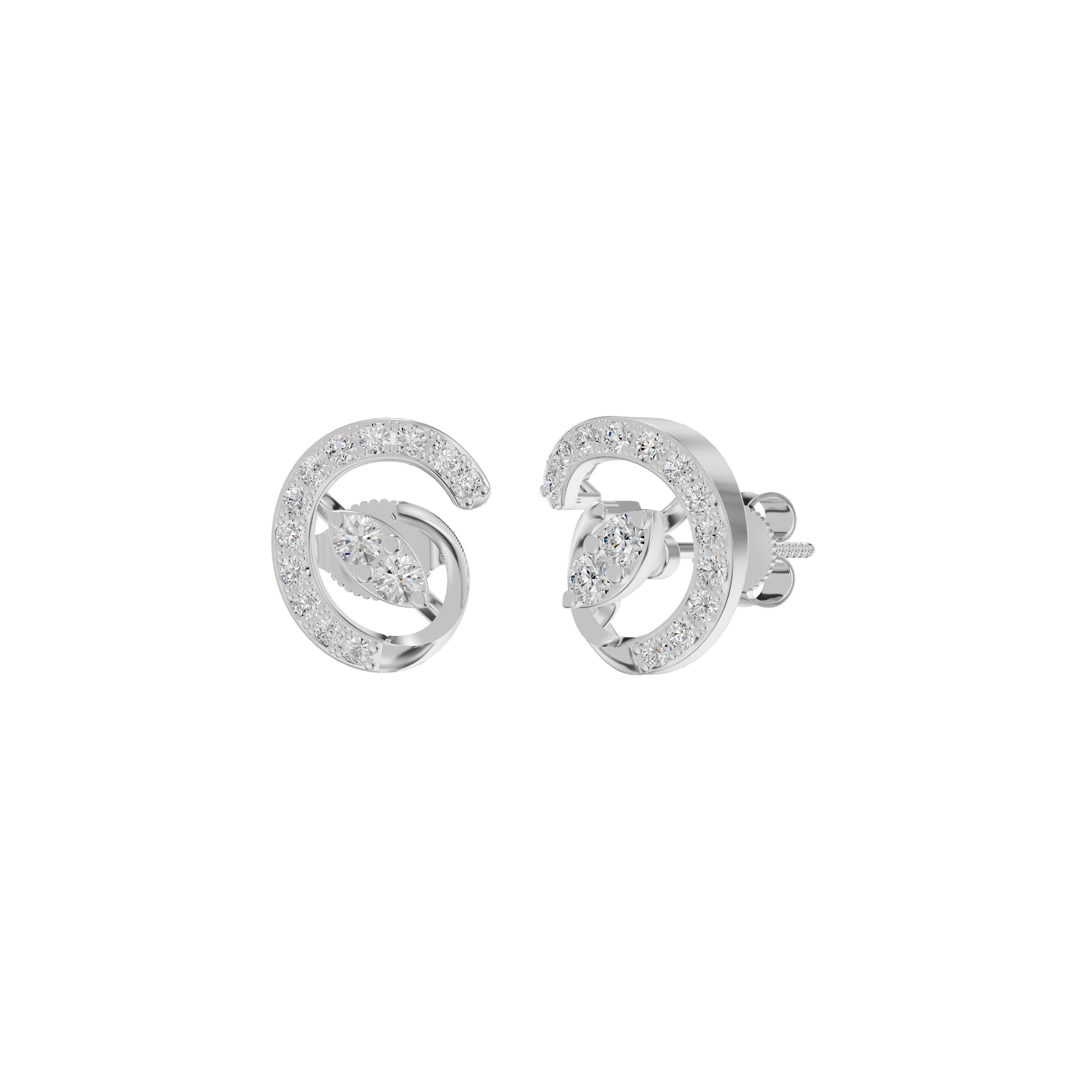 DER001205 18 KT / White Gold