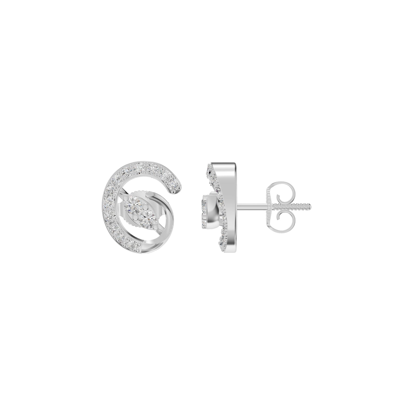 DER001205 18 KT / White Gold