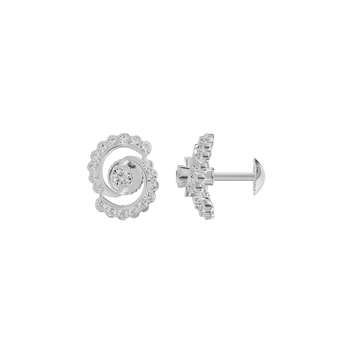 DER001208 18 KT / White Gold