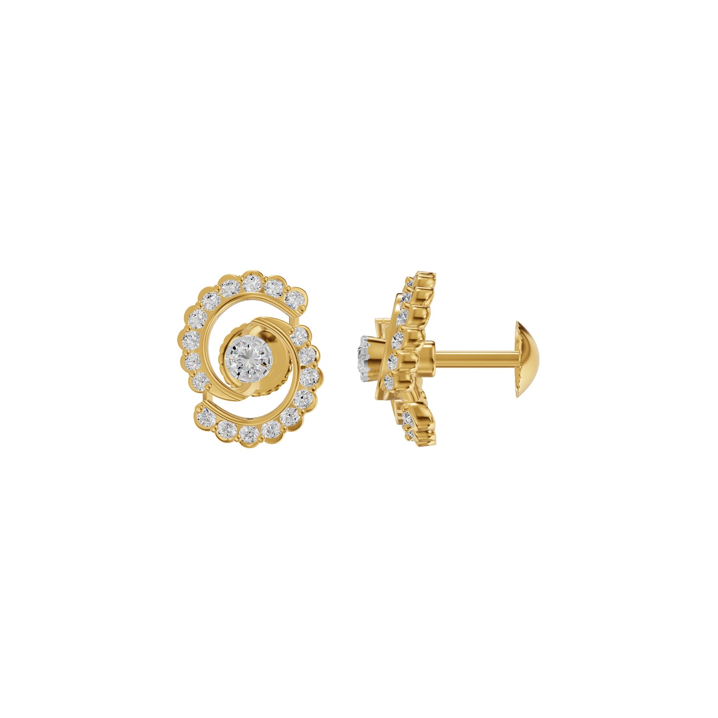 DER001208 18 KT / Yellow Gold