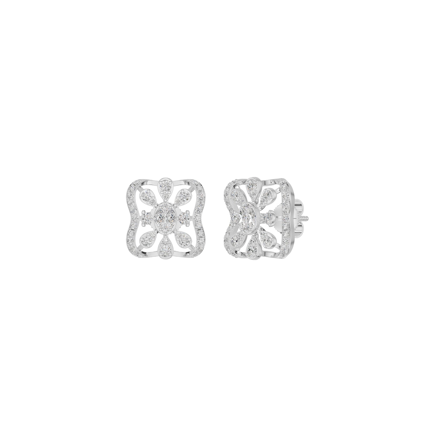DER001217 18 KT / White Gold