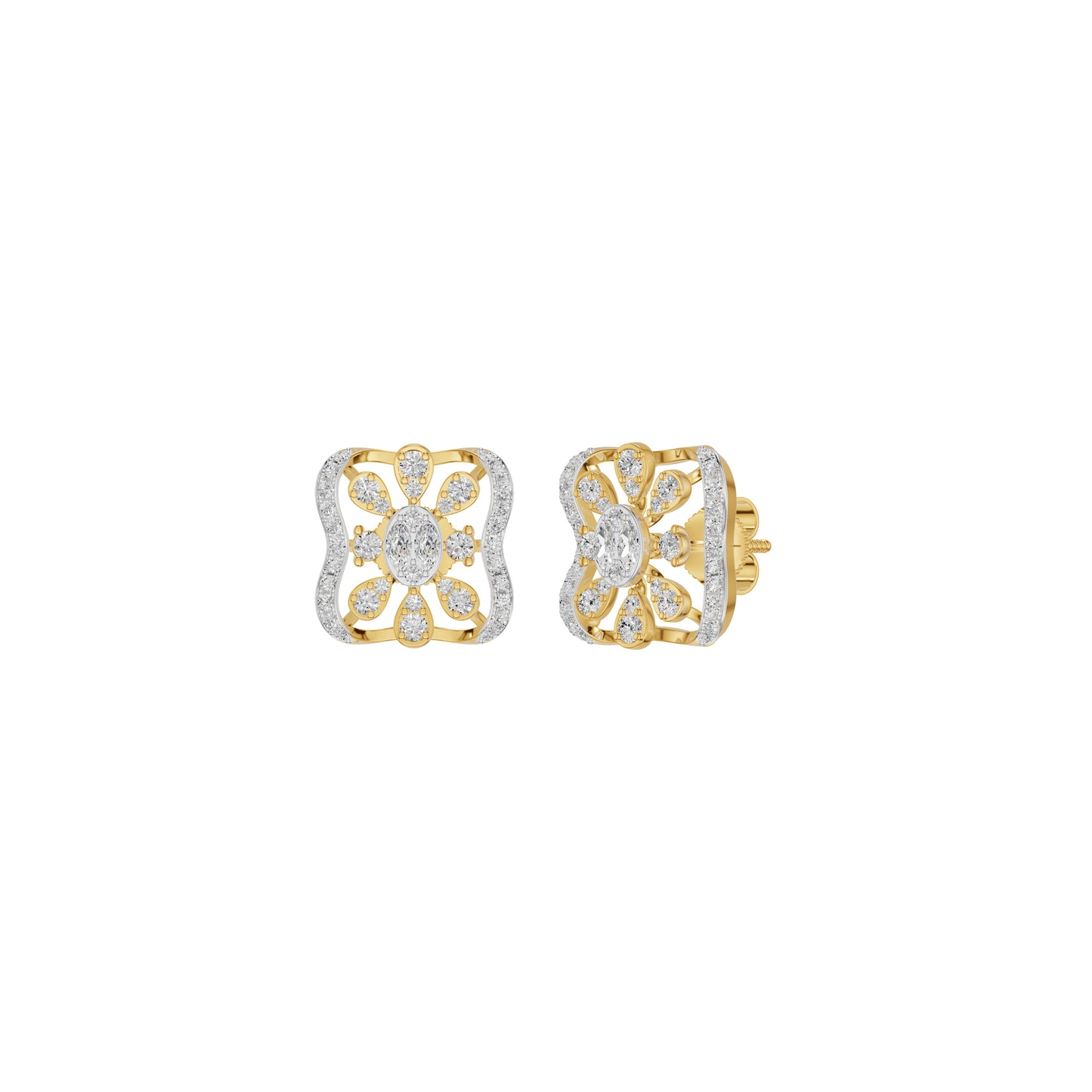 DER001217 18 KT / Yellow Gold