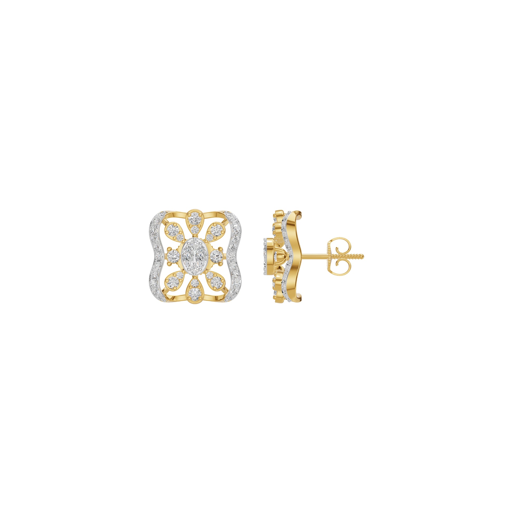 DER001217 18 KT / Yellow Gold