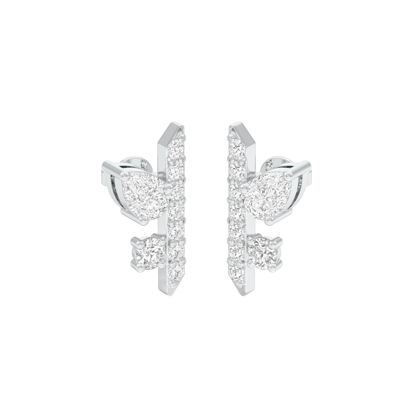 DER001220 18 KT / White Gold