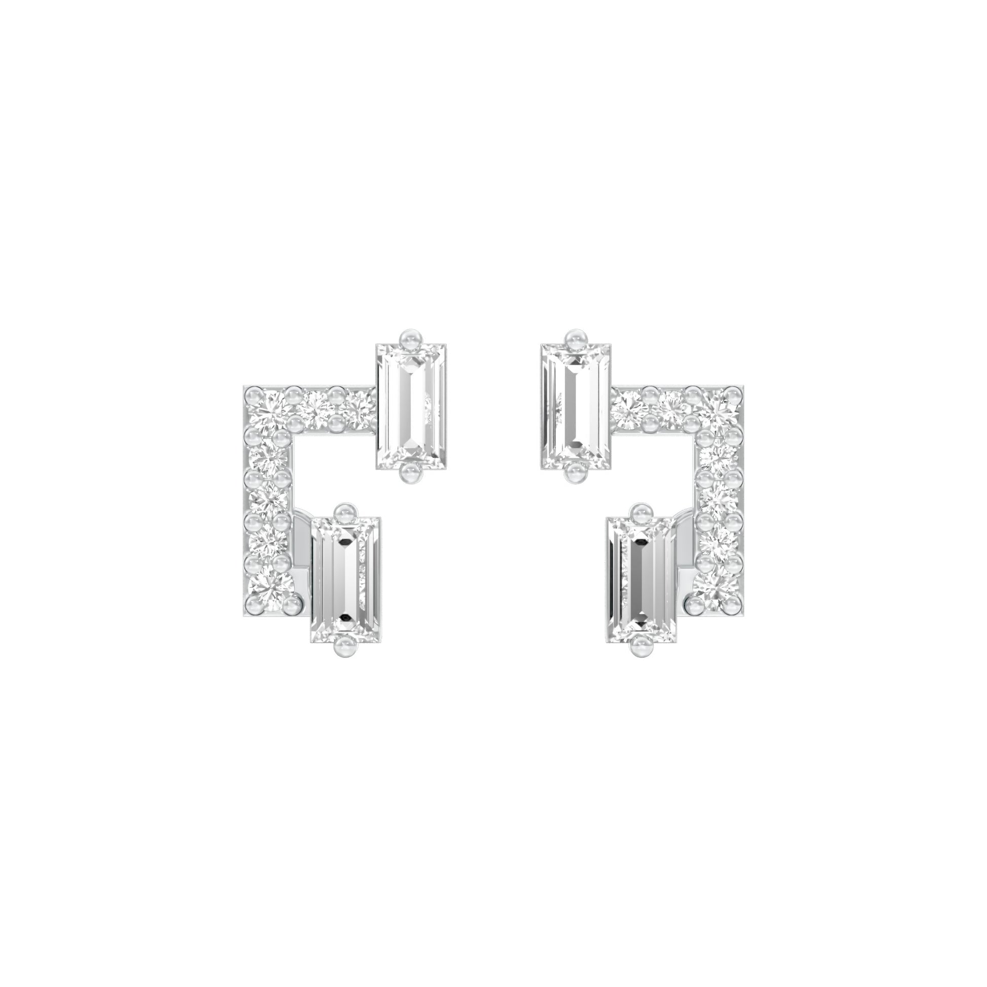 DER001221 18 KT / White Gold