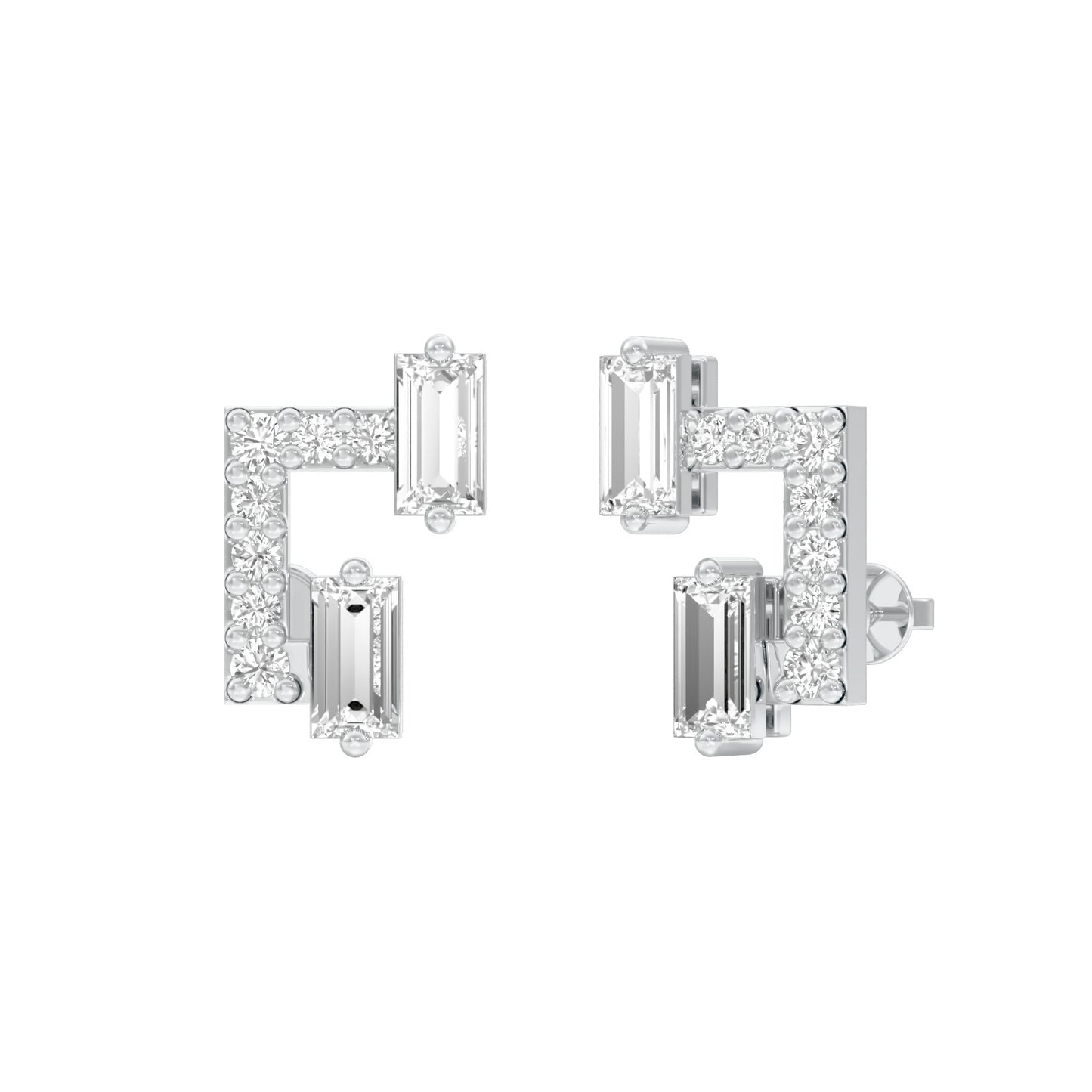 DER001221 18 KT / White Gold