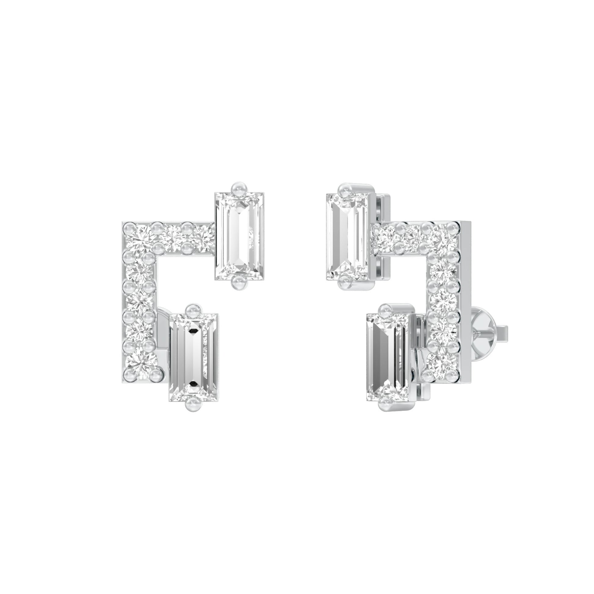 DER001221 18 KT / White Gold