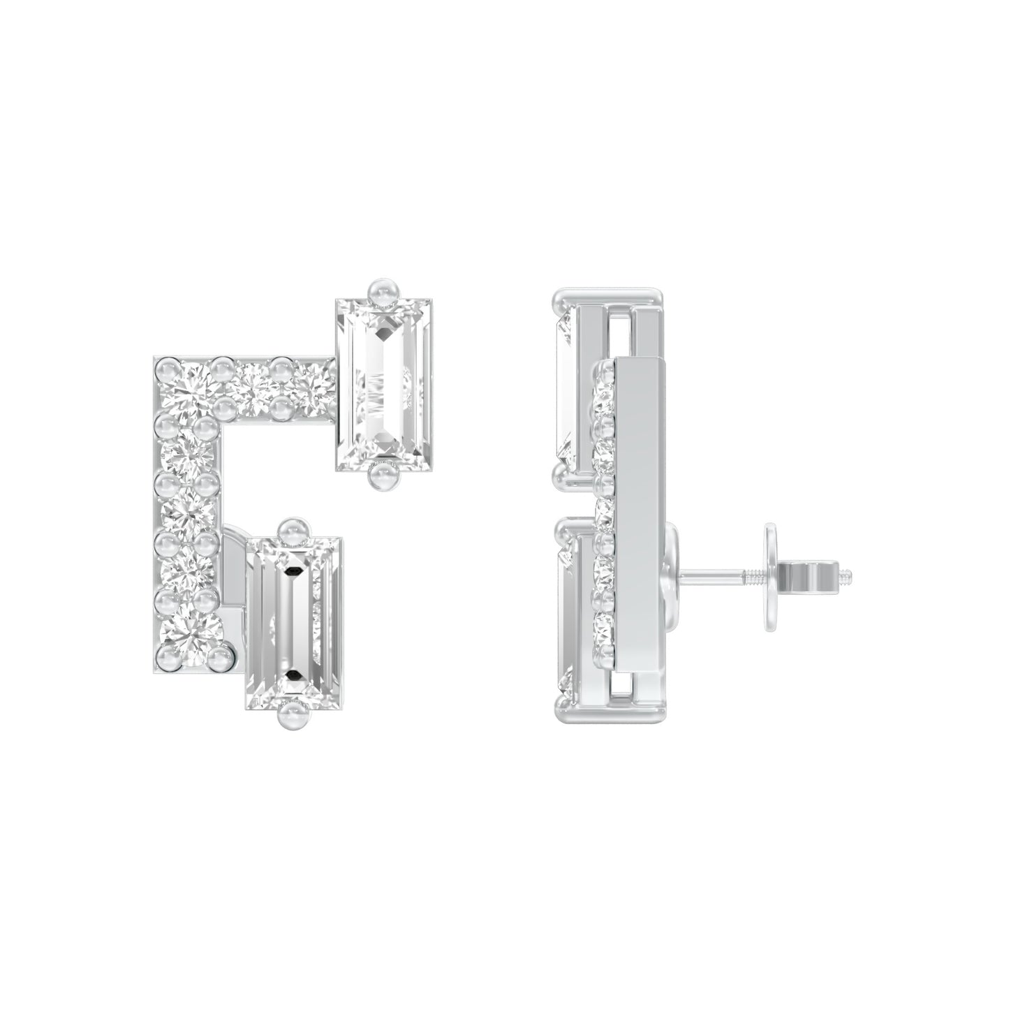 DER001221 18 KT / White Gold