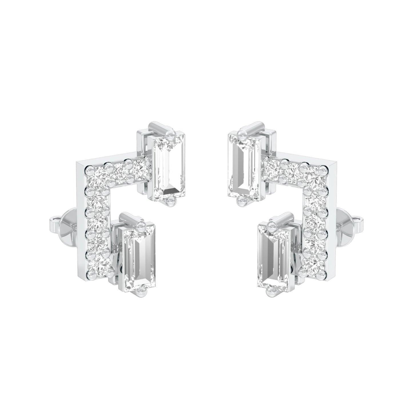 DER001221 18 KT / White Gold