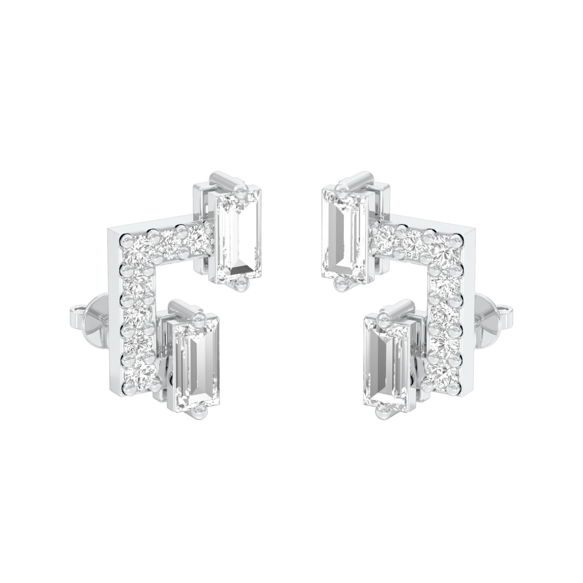 DER001221 18 KT / White Gold