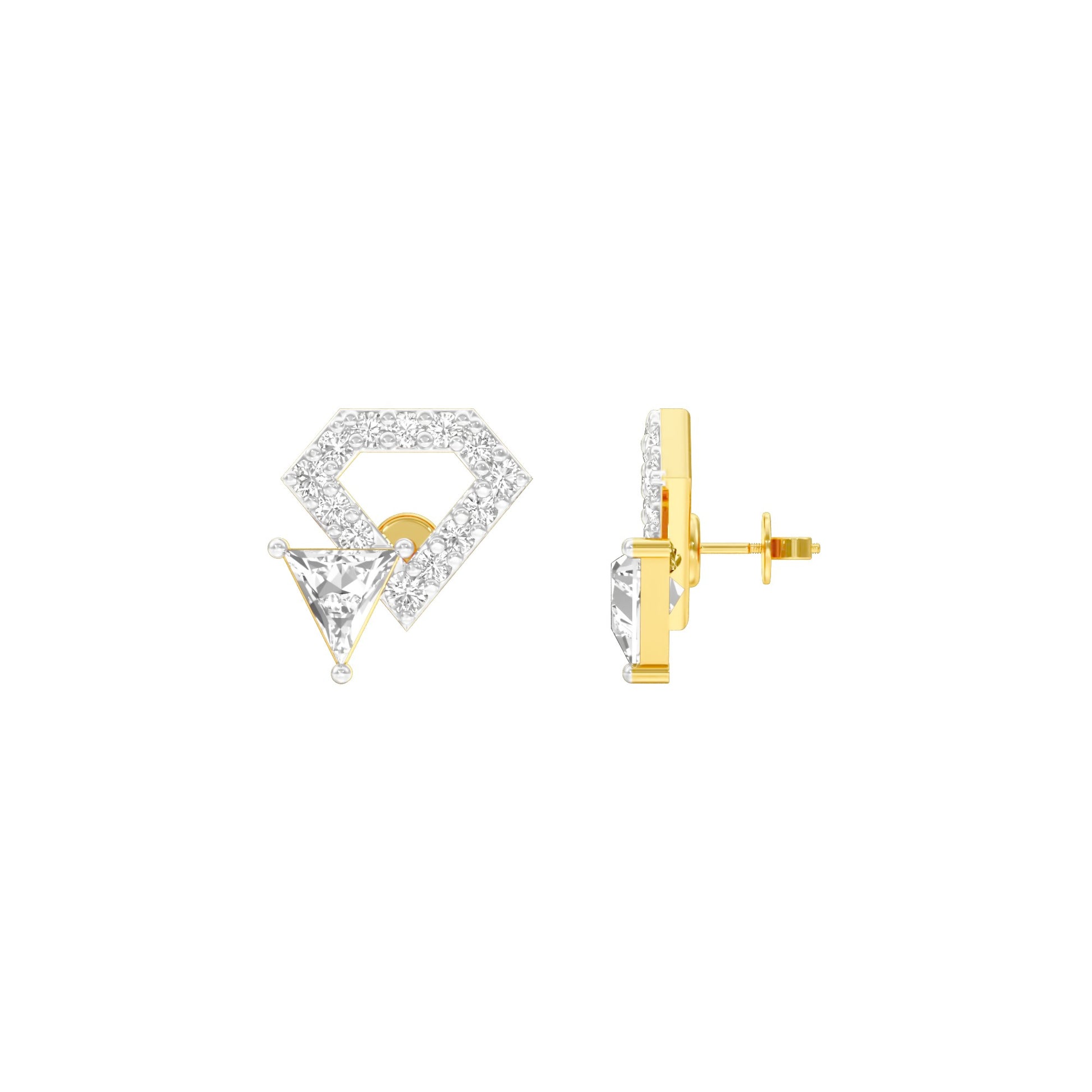 DER001223 18 KT / Yellow Gold