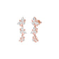 Metropolitan Bloom Diamond Drop Earrings 18 KT / Rose Gold