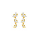 Metropolitan Bloom Diamond Drop Earrings 18 KT / Yellow Gold