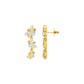 Metropolitan Bloom Diamond Drop Earrings 18 KT / Yellow Gold