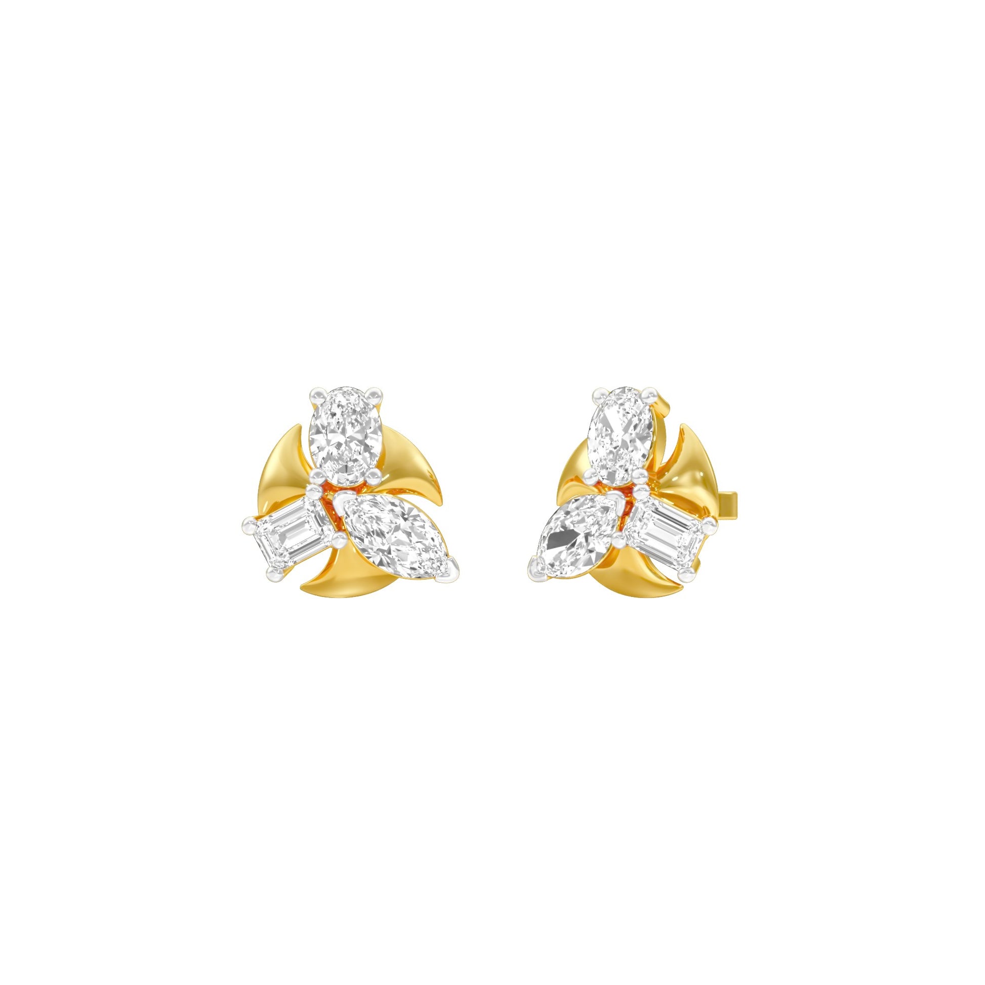 DER001242 18 KT / Yellow Gold